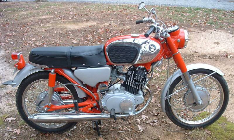 1968 Honda CB 160 rcycle.com