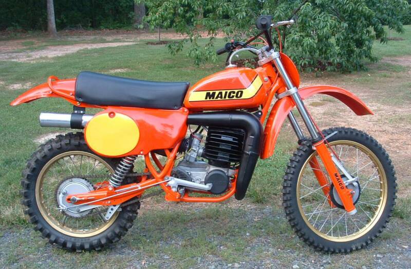 1980 Maico MC400 rcycle.com